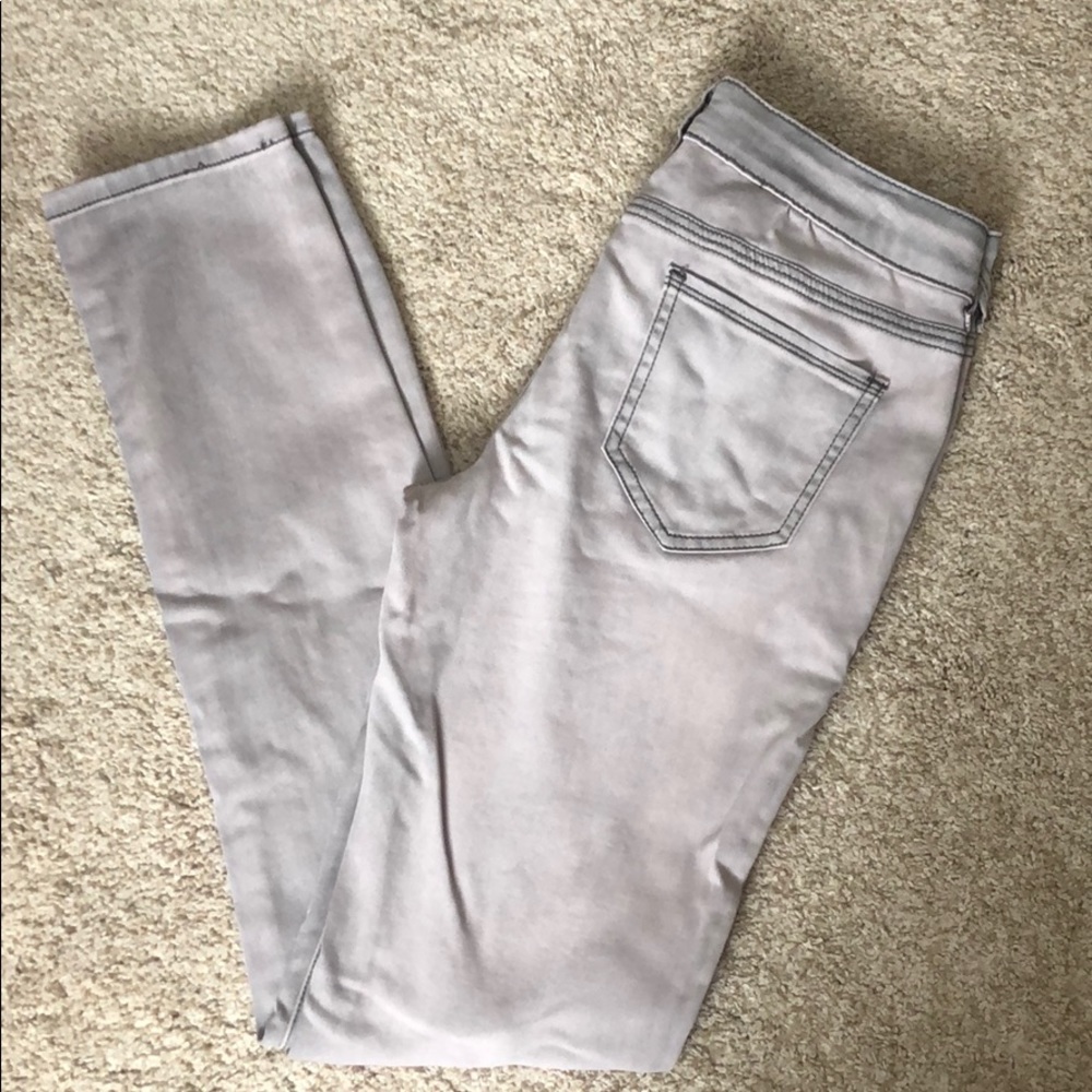 Lavender skinny jeans